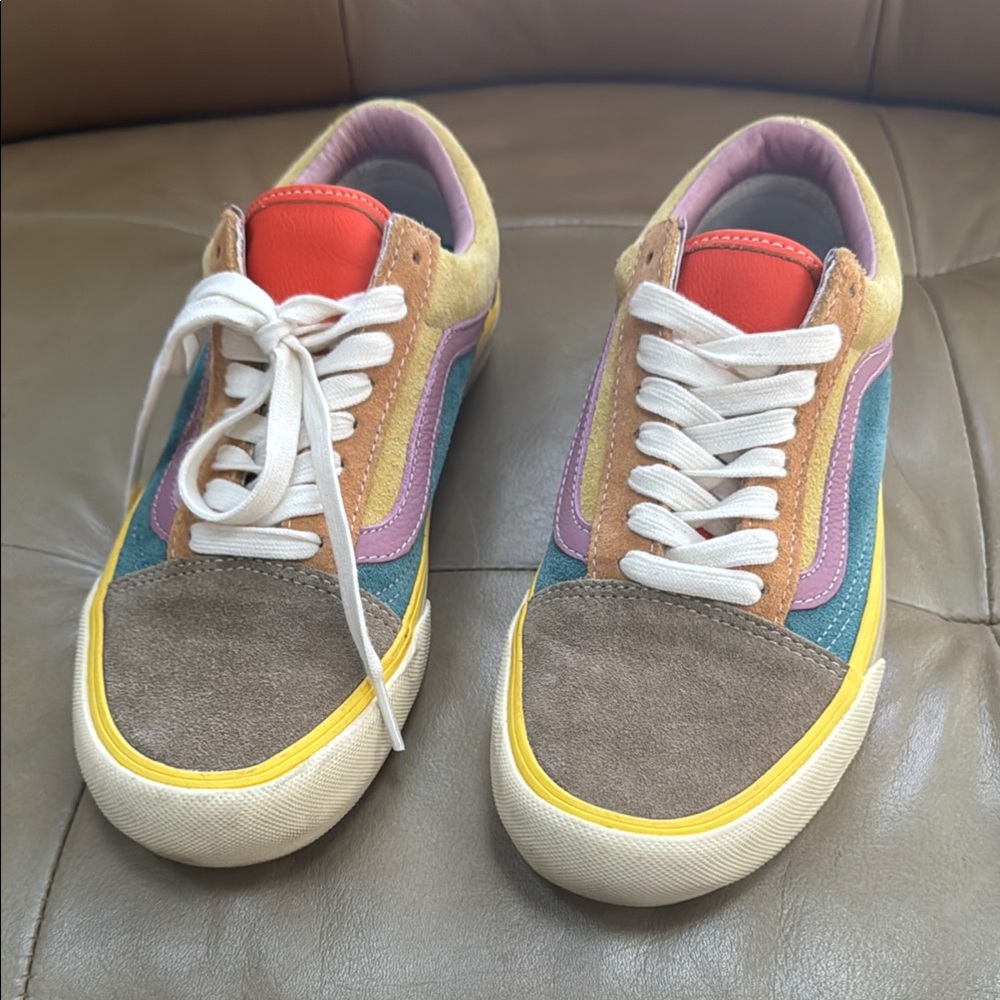 Vans Multicolor Low-Top Sneakers